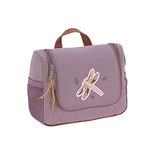 LÄSSIG Kinder Kulturtasche Waschbeutel Waschtasche Kulturbeutel zum Hängen/Mini Washbag Adventure Dragonfly