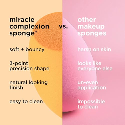 Real Techniques Everyday Essentials + Make-up-Schwamm-Set, Make-up-Pinsel und Make-up-Mixer-Schwamm, für Foundation, Rouge, Bronzer, Lidschatten und Puder, 5-teiliges Set - Image 9