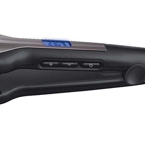 Remington Glätteisen breit Pro-Ceramic Extra (extra breite 45mm Stylingplatten -speziell für dickes, krauses, lockiges und sehr langes Haar) LCD-Display, 150-230°C, Haarglätter S5525