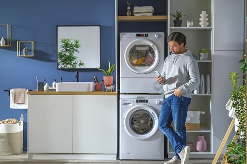 Candy CROE C9TE-80 Condenser Tumble Dryer, 9kg load, White