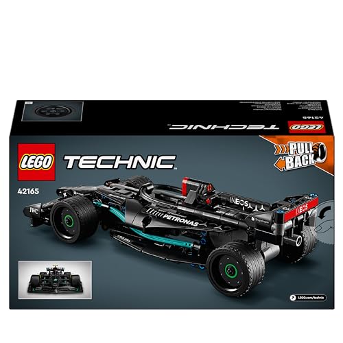 LEGO Technic Mercedes-AMG F1 W14 E Performance Race Car Toy for Kids, Boys and Girls aged 7 Plus Years Old, Pull-Back Model Vehicle Set, Bedroom Decoration, Birthday Gift Idea 42165