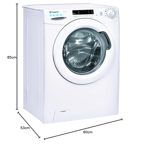 Candy CS1482DW4 Smart Washing Machine 8KG 1400rpm, White, NFC