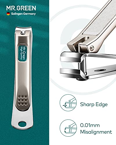 MR.GREEN Maniküre Set 8 in 1, Prämie Maniküre Pediküre Set, Höhere Qualität Solingen Edelstahl Nagelset, Tragbares Reise-Pflegeset, Professionelles Nagelschere set mit Exquisiter Ledertasche