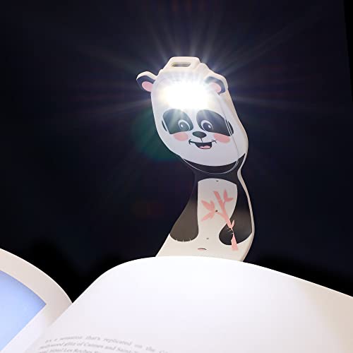 Gifts for Readers & Writers Flexilight USB Rechargeable 2-in-1 LED Reading Light | Bookmark & Clip-On Book Light | Reading Lamp for Children & Adults | Book Torch | Essential Book Accessories - Image 2