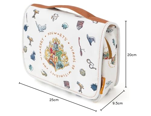 Grupo Erik Kosmetiktasche Klein Harry Potter 20 x 9,5 x 25 cm Vielfältige Kulturtasche Damen -Wasserdichter Kulturbeutel Herren - Praktische Waschtasche Harry Potter Fanartikel Geschenke