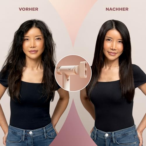 Shark SpeedStyle Haartrockner & RapidGloss Finisher mit Aufbewahrungstasche, 5 Styler, Für Alle Haartypen, Schnelltrocknend, Glättet Fliegende Haare, Keine Hitzeschäden, Ionisch, Seide, HD352EU