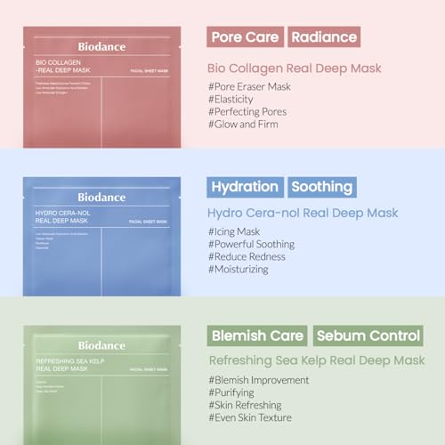 Biodance Bio Collagen Real Deep Mask (4x 34g)136g