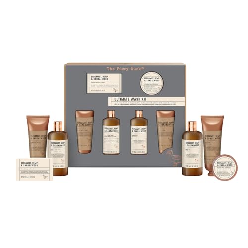 Baylis & Harding Bergamot, Hemp & Sandalwood Ultimate Wash Kit Gift Set - Vegan Friendly (Pack of 1)