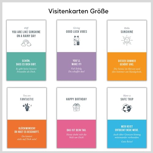 happymaker - Freundschaftsarmbänder, 2 Armbänder aus Miyuki Perlen mit Geschenkkarte und Geschenkverpackung als beste Freundin Geschenk, handgefertigt in Deutschland