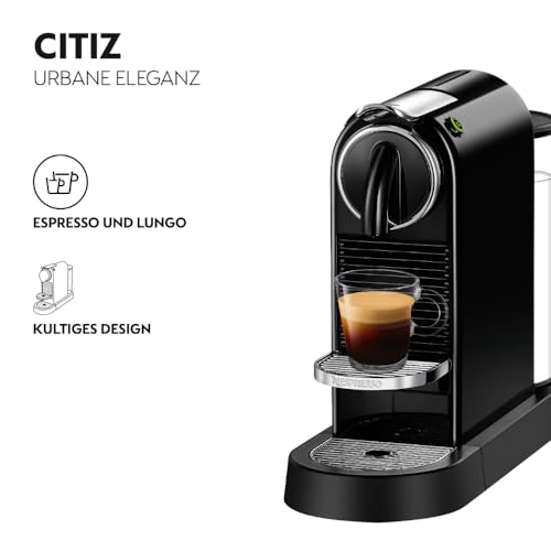 Nespresso Citiz EN167.B Espressomaschine Schwarz mit Hochdruckpumpe