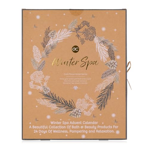 WINTER SPA Adventskalender für Frauen 2024 - XXL Wellness Adventskalender für Damen - Körperpflege