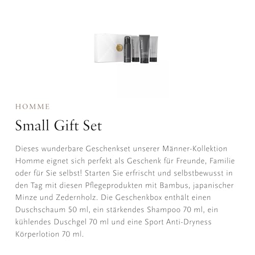 RITUALS Geschenkset für Männer aus der Homme-Kollektion, Klein - mit Zedernholz und Vitamin-E-Komplex - anregende und belebende Eigenschaften