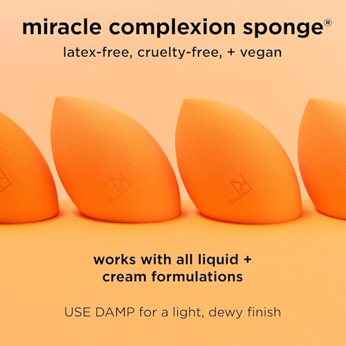 Real Techniques Everyday Essentials + Make-up-Schwamm-Set, Make-up-Pinsel und Make-up-Mixer-Schwamm, für Foundation, Rouge, Bronzer, Lidschatten und Puder, 5-teiliges Set - Image 11