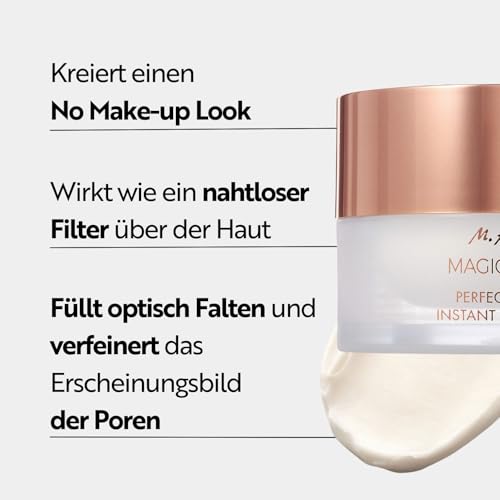 M. Asam MAGIC CARE Perfect Teint (30 ml) – Transparentes Make-up, Lässt Falten sofort verschwinden, Weichzeichner-Effekt mit Sofort- & Langzeitwirkung, Verfeinert sichtbar das Porenbild, Mattierend