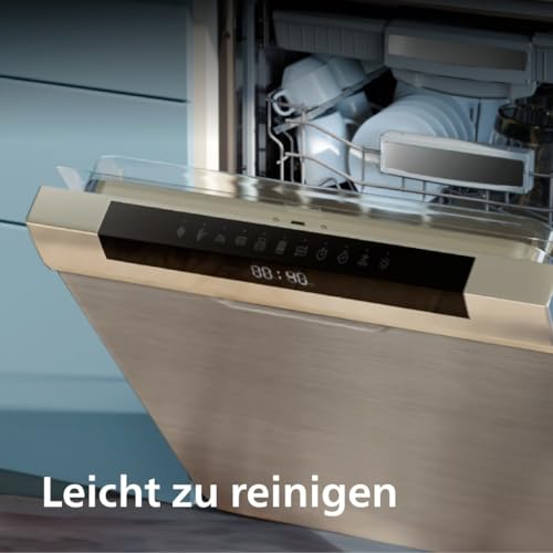 Philips Airfryer 2000 Serie – 13 Zubereitungsmöglichkeiten, 6,2 l, kompaktes Design mit Kochfenster, RapidAir-Technologie, Braten mit bis zu 90% weniger Fett, leicht zu reinigen (NA230/00)