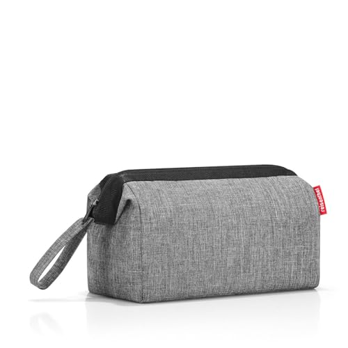 reisenthel travelcosmetic - starke robuste und praktische Reisekosmetiktasche, Handschlaufe, wasserabweisendes Material, Couleur:leo macchiato
