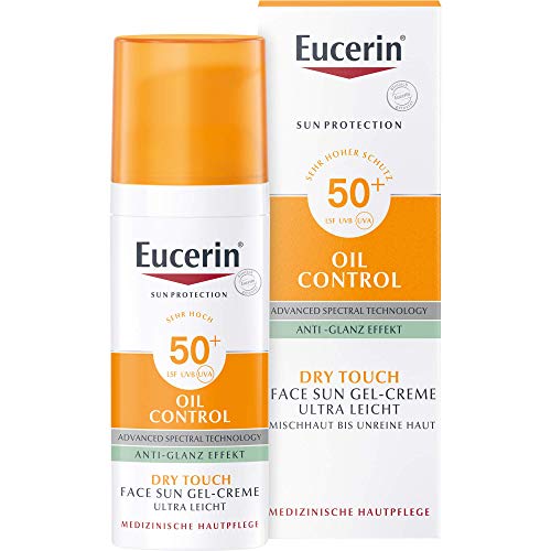 Eucerin Oil Control Face Sun Gel-Creme LSF 50+, 50 ml Creme