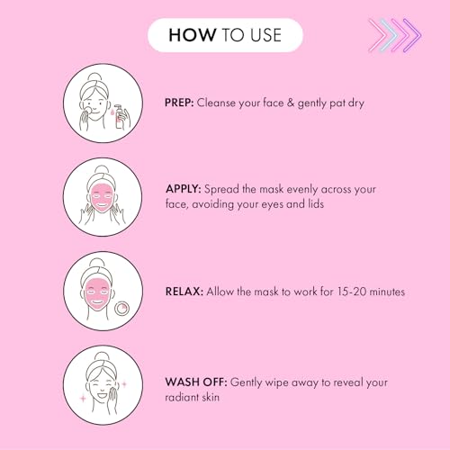 7th Heaven x Chupa Chups Bubble Face Mask (Strawberry Cream) Exfoliating Peel Off Face Mask with Hyaluronic Acid, Vegan - Genuine 7th Heaven Face Masks Skincare