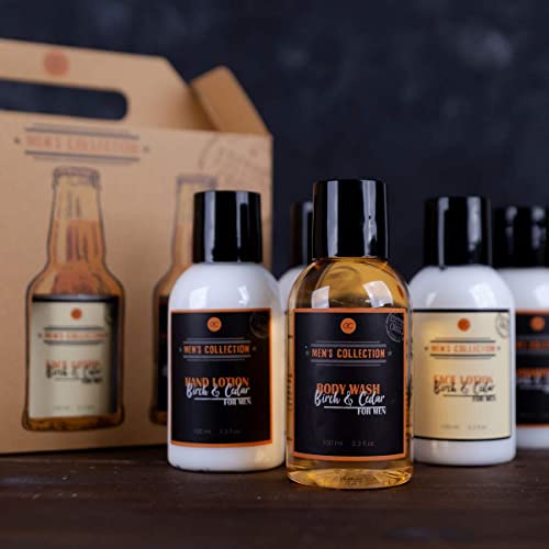 Geschenkset Sixpack MEN'S COLLECTION 7-teilig - Pflegeset für Männer in Bierflaschen-Optik- Duschgel Shampoo Lotion uvm.