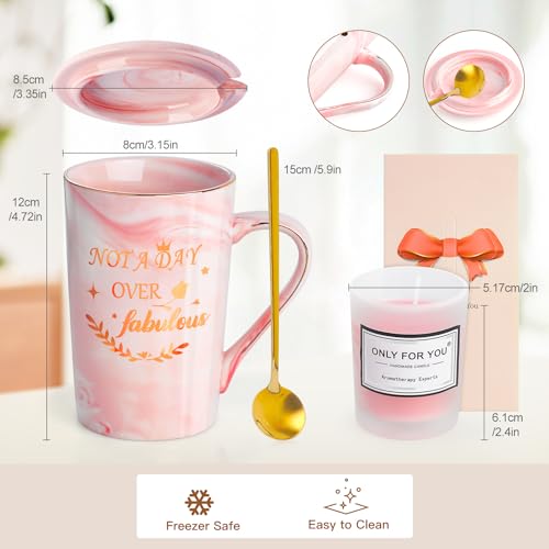 YiksunMY Birthday Gifts for Her, Friend,Sister, Presents for Women, Pamper Gifts for Her, Presents Set, Sale Coffee Cups