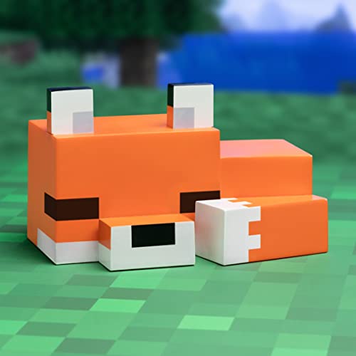 Minecraft Fox Night Light - Officially Licensed Cute Lamp, Gifts for Boys and Girls, Gaming Room Accessories and Décor for Kids Bedroom | Paladone