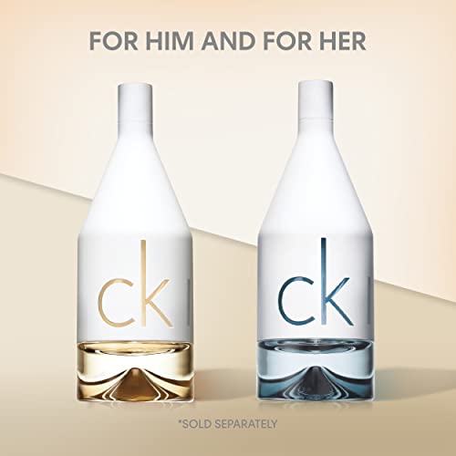 CALVIN KLEIN CKIN2U For Him - Eau de Toilette For Men - Aromatic Fragrance With Notes Of Tangelo, Pimiento, Cool Musks - Medium Longevity - Spray 3.3oz