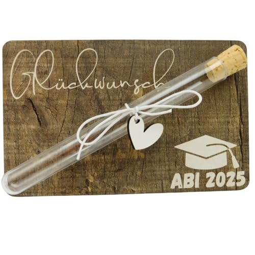 Geldgeschenk Abitur 2025 – Geschenk zum Abitur 2025 – Geschenk zum Abitur für Jungen & Mädchen – Herzlichen Glückwunsch ABI 2025, Verpackung für Geldgeschenke Abitur, Geschenke zum bestandenen Abitur