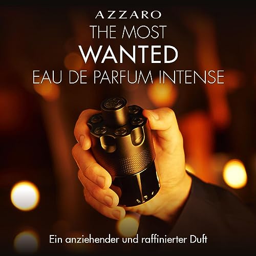 Azzaro The Most Wanted Intense Herren Parfum | Eau de Parfum für Herren | Vaporisateur/Spray | Langanhaltend | Kräftig-würziges Duftspray | 100ML