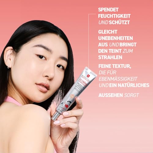 Erborian CC Cream - Getönte Gesichtscreme mit Centella Asiatica - Gesichtspflege aus Korea - Strahlender Teint & Feuchtigkeit LSF 25 - Hell - 45 ml