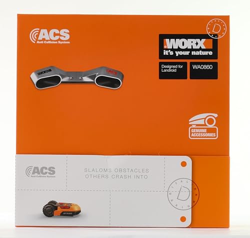WORX WA0860 Landroid Modul Kollisionssensor ACS - Hindernisvermeidung - kompatibel für alle neuen Landroid Modelle ab 2019 (Nicht für Landroid Vision) - Farbe Silber