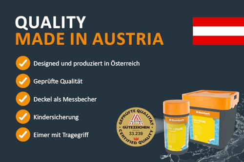 Steinbach Poolpflege pH + (Plus) Granulat, 5 kg, Einstellung des pH-Werts, 0753205TD00