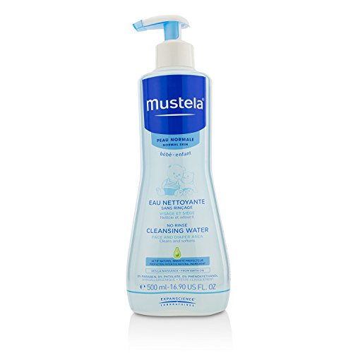 Mustela No Rinse Cleansing Water, 500 ml (Pack of 1)
