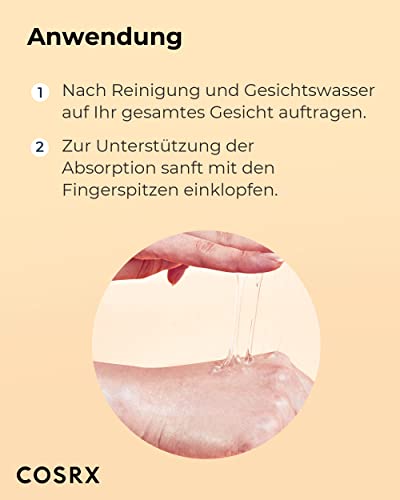COSRX fortschrittliche Schnecken-Muzin-96-Power-Essenz 100 ml fl. oz | Schneckensekret-Filtrat 96 % | Hautreparaturserum | CPNP, Koreanische Hautpflege, ohne Tierquälerei, ohne Parabene, ohne Alkohol