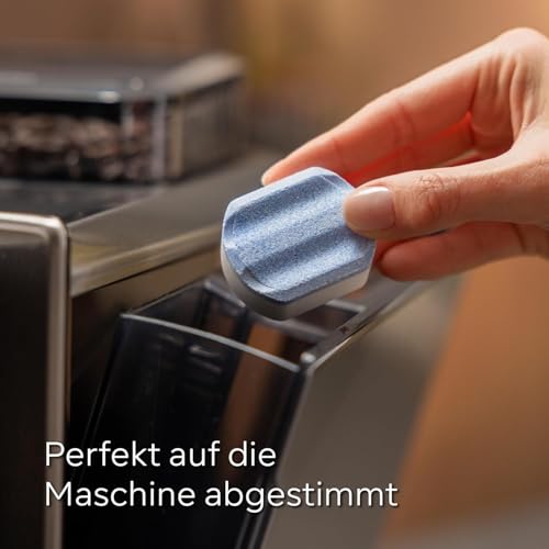 Siemens Entkalkungstabletten TZ80002A, 3 Stück, entfernt Kalkablagerungen und schützt vor Korrosion, Original-Zubehör, passend für Kaffeevollautomaten der EQ Reihe, sowie Einbauvollautomaten