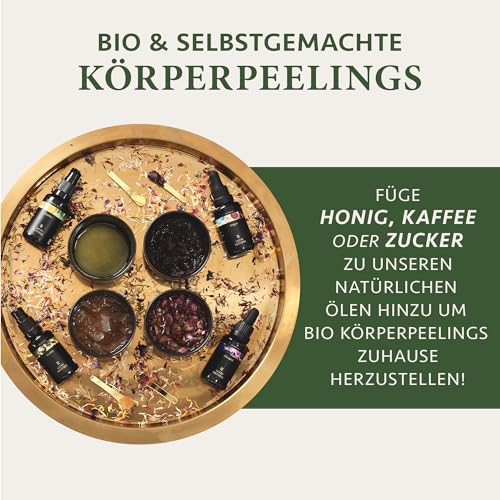 Satin Naturel Verwöhnendes Geschenkset Frauen mit BIO Arganöl + Rizinusöl + Mandelöl + Jojobaöl + Body Scrub aus Totes Meer Salz – Geschenke für Frauen - Luxus-Geschenkbox Naturkosmetik