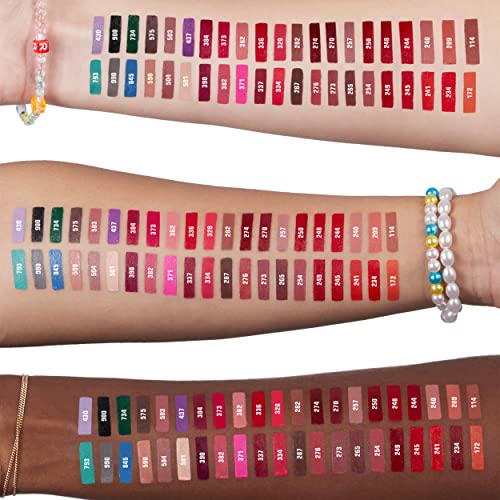 3INA MAKEUP - The Lipstick 900 - Schwarz Matte Lippenstift - Matt Lippen-Stift mit Vitamin E und Shea Butter- Langanhaltender Hochpigmentiert Creme - Vanille-Duft - Vegan - Cruelty Free