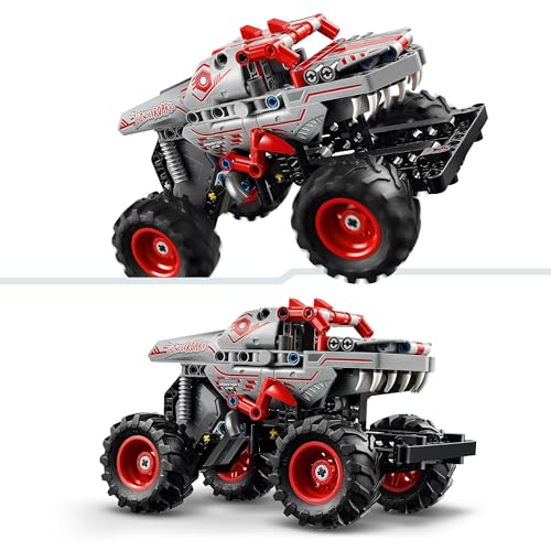LEGO Technic Monster Jam ThunderROARus Pull-Back Truck Toy - Vehicle Building Set for 7+ Year Old Boys & Girls Who Love Creative Play - Gift Idea 42200