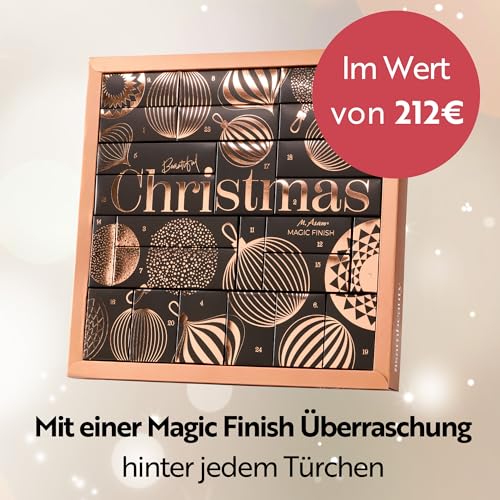 M. Asam MAGIC FINISH Adventskalender 2025 – Adventskalender mit 24 Beauty-Überraschungen im Wert von 212 €, Kosmetikadventskalender für Frauen, Weihnachtskalender Make-up - Image 4