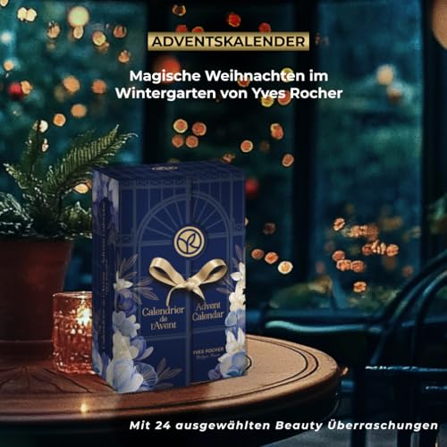 Yves Rocher Kosmetik & Beauty Adventskalender | Geschenk mit 24 Überraschungen: Gesichtspflege, Make-Up, Körperpflege, Haarpflege und Parfüm | Adventskalender für Frauen (Advent Winter Garden)