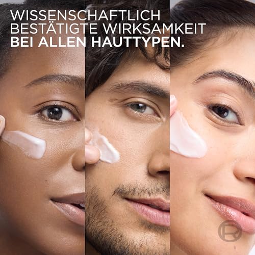 L'Oréal Paris Anti Age Tagespflege LSF 50 für Frauen: hydratisiert die Haut und bekämpft Hautalterung mit 3 Arten von Hyaluronsäure und LSF 50+, Revitalift Filler, 1x 50ml