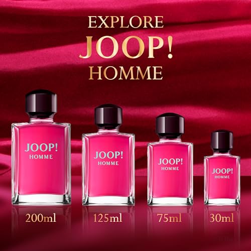 JOOP! Homme - Eau de Toilette for Men - Woody Fragrance with Notes of Orange Blossom, Tonka Bean Accord and Honey - Medium Longevity - 125ml