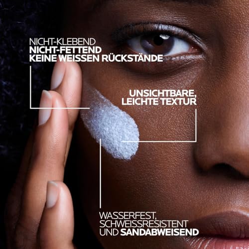 La Roche Posay Sonnenfluid für das Gesicht für zu Sonnenallergie neigende und empfindliche Haut, Mit innovativem UV-Filter Mexoryl 400 LSF 50+, Anthelios Invisible Fluid UVMune 400, 50 ml