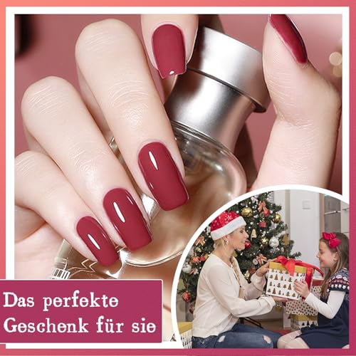 JODSONE Gel Nagellack Set mit U V Licht 36 PCS Klassisch Schwarz und Weiß Nackt und Blau Lila Gel Lack Set mit Maniküre Werkzeugen Geeignet für alle Jahreszeiten Das perfekte Geschenk