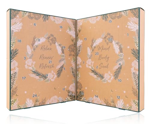 WINTER SPA Adventskalender für Frauen 2024 - XXL Wellness Adventskalender für Damen - Körperpflege