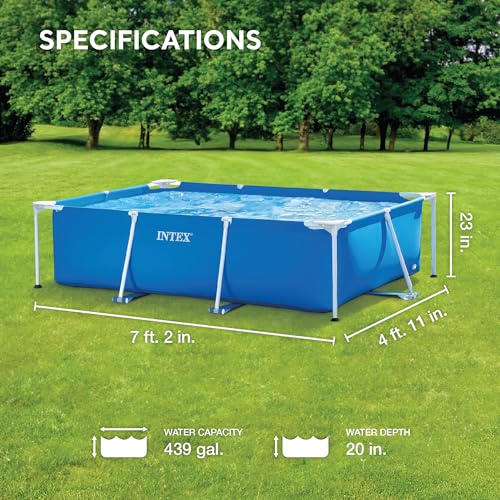 Intex Pool, Blau, 220 x 150 x 60 cm