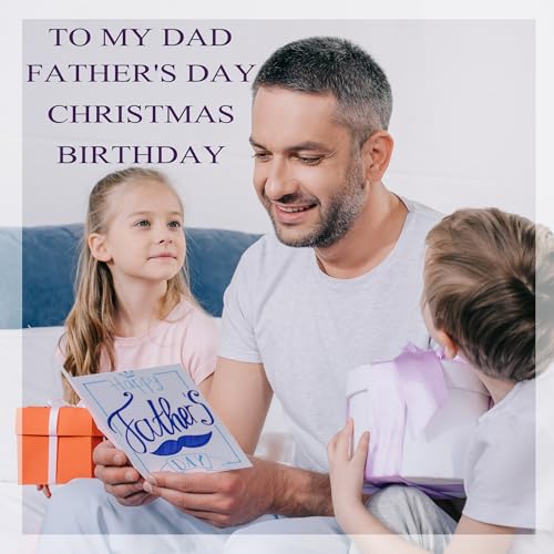 Geschenke für Papa von Tochter - Decke 150x130cm für Geburtstag, Weihnachten, Vatertag - Bester Papa Geschenk