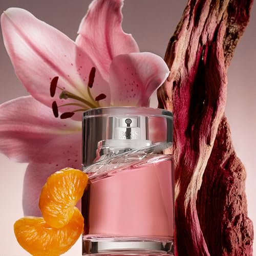 BOSS Femme - Eau de Parfum for Her - Woody Fragrance with Notes of Tangerine, Oriental Lily and Satinwood - High Longevity - 75ml