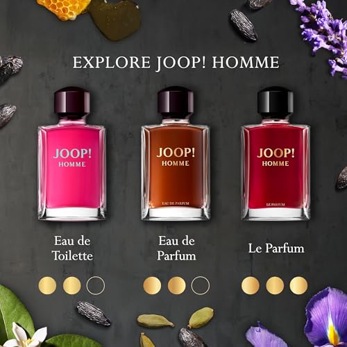 JOOP! Homme - Eau de Toilette for Men - Woody Fragrance with Notes of Orange Blossom, Tonka Bean Accord and Honey - Medium Longevity - 125ml