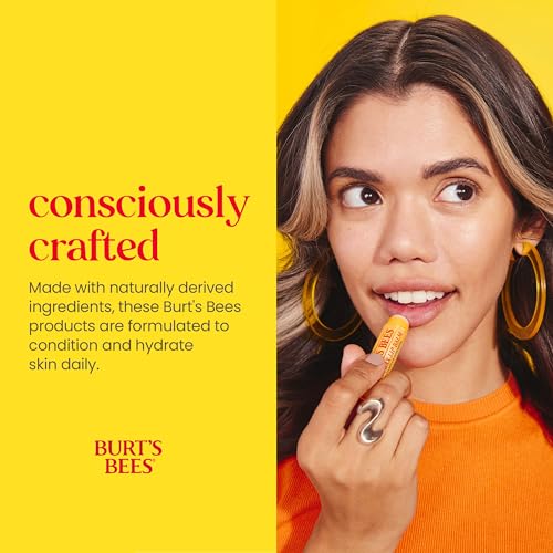 Burt's Bees Essential Gift Set, Lip Balm, Hand Salve, Body Lotion, Foot Cream & Face Cleanser, 5 Travel Size Products