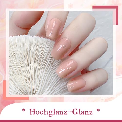 JODSONE Gel Nagellack Set mit U V Licht 36 PCS Klassisch Schwarz und Weiß Nackt und Blau Lila Gel Lack Set mit Maniküre Werkzeugen Geeignet für alle Jahreszeiten Das perfekte Geschenk